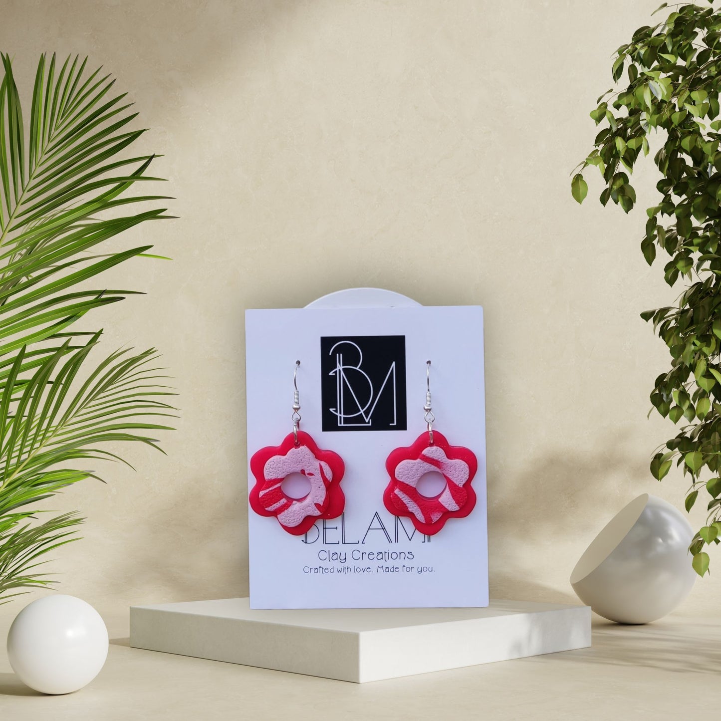 BLOOM POP – Ροζ Ρετρό Λουλούδια