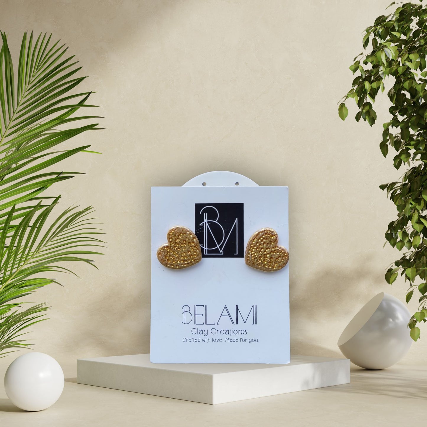 GOLDEN HEARTS – Λαμπερά Καρφωτά Ρομαντικά