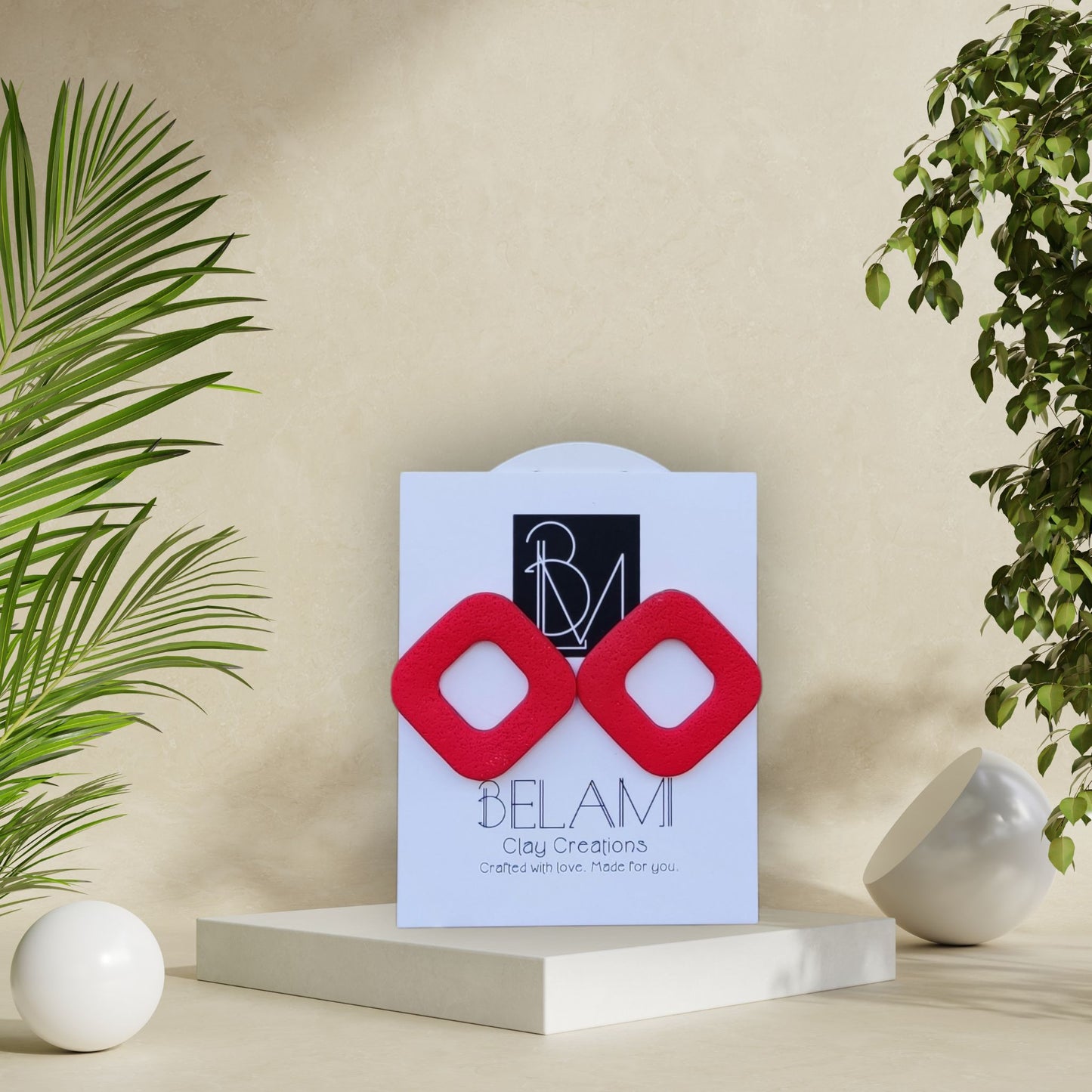 RED RHOMBUS – Τολμηροί Γεωμετρικοί Κρίκοι