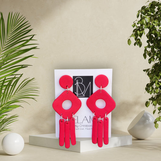 FIREBEAT – Γεωμετρικά Κόκκινα με Κρόσσια