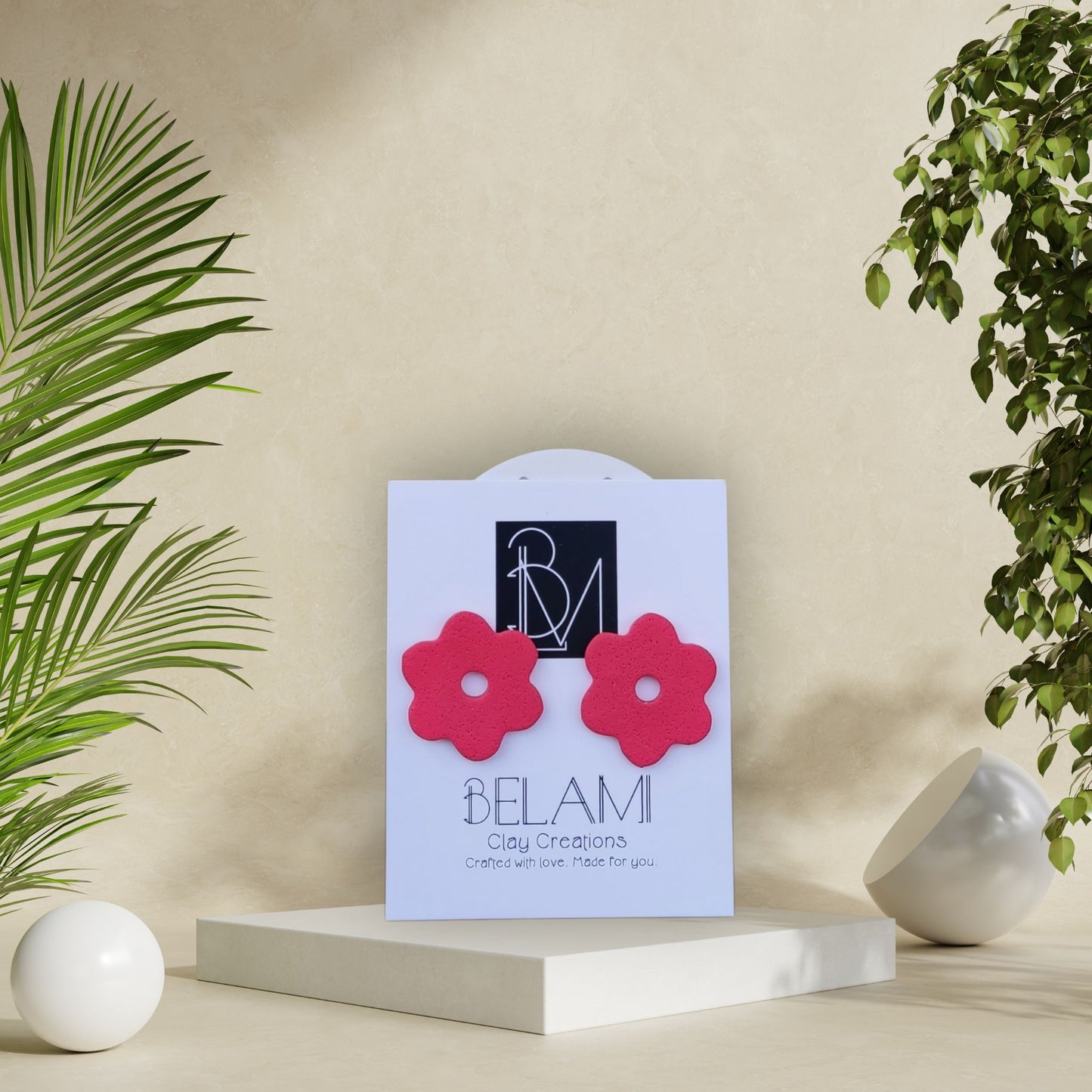 FUCHSIA BLOSSOM – Τολμηρά Λουλουδένια Studs