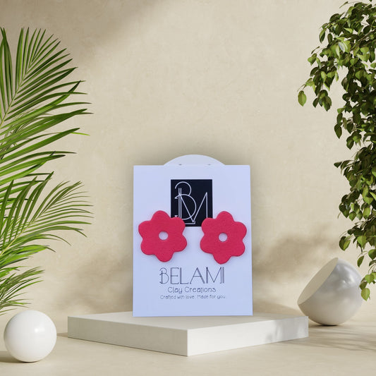FUCHSIA BLOSSOM – Τολμηρά Λουλουδένια Studs