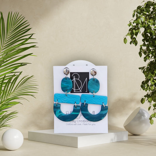 OCEAN HARMONY – Γαλάζιο Πολυεπίπεδο Σχέδιο