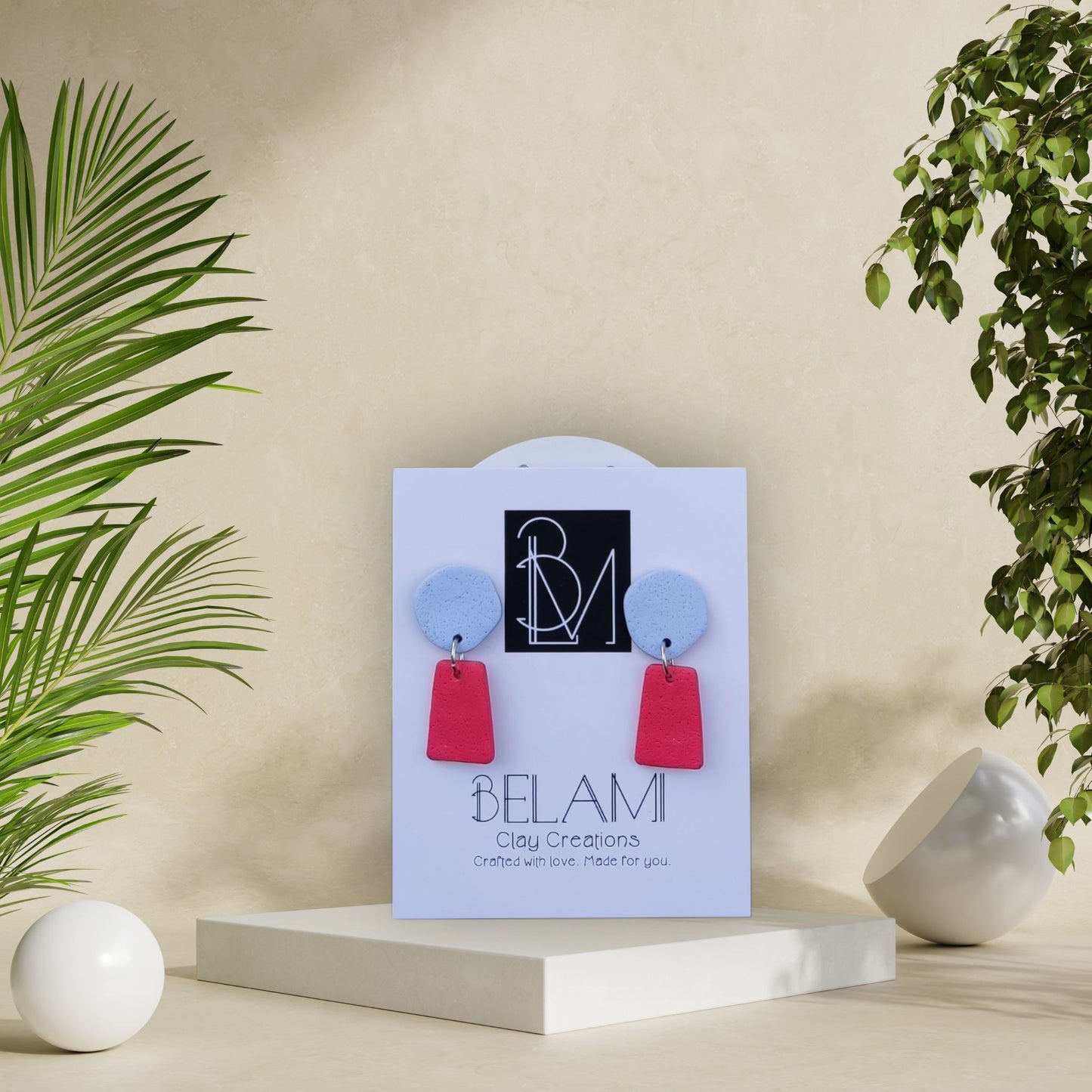 SKY BUBBLE – Ροζ Ορθογώνια Drops