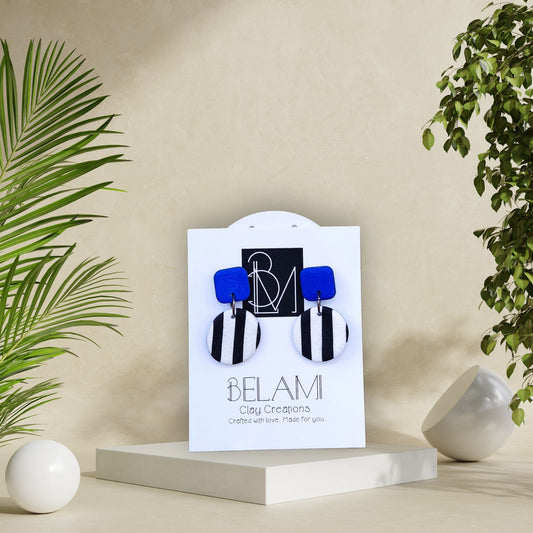 URBAN STRIPE – Μπλε & Ασπρόμαυρο Μονόχρωμο