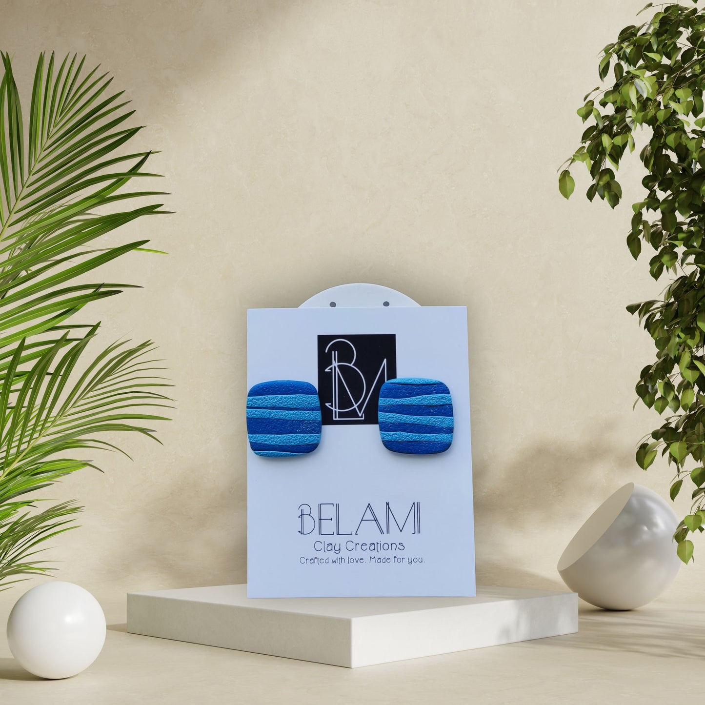 WAVE BLOCK – Καρφωτά Τετράγωνα σε Κυματιστό Μπλε